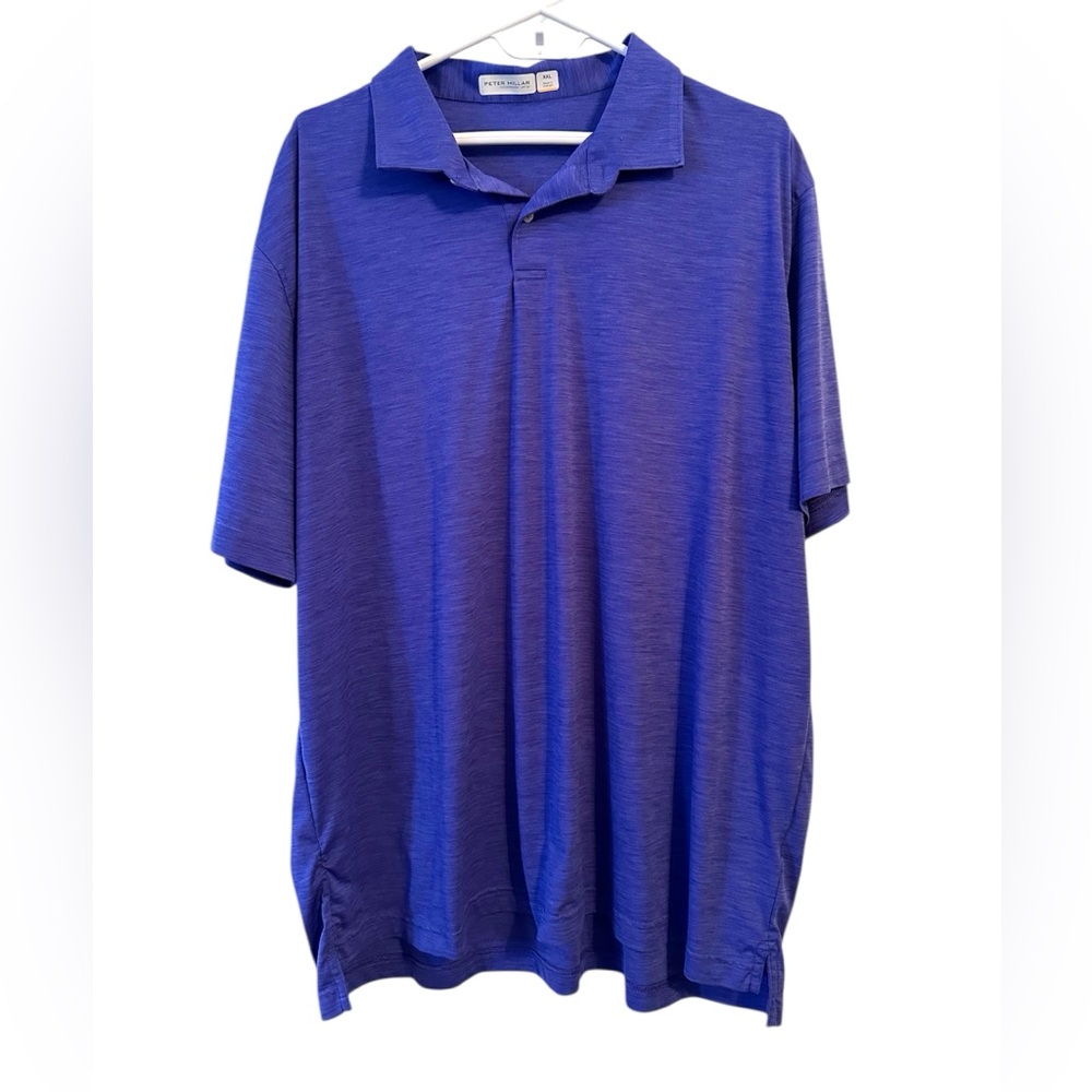 Peter Millar Purple/Blue Polo Shirt Classic Style